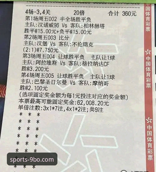 体育竞彩平台完整使用指南：从新手到高手的投注策略解析